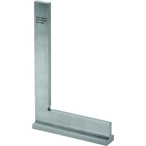 Facom – Équerre de menuisier 300 mm – Épaisseur 7 mm – Largeur 30 mm – Pour bois dur et teck – Angle d'inclinaison 90°