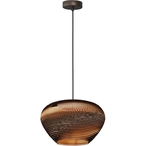 Pensez à une lampe pendante en papier Cartone Ø 35 cm - 2510-15-35 (1/3)