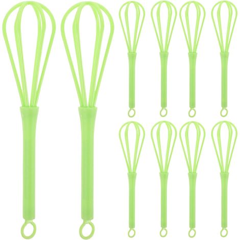 10 Pièces Mélangeur de Pâte à Papier, Agitateur pour Fabrication de Papier, Plastique, Vert Clair, pour Garçon et Filles, Diy, Sûr et Créatif (1/5)