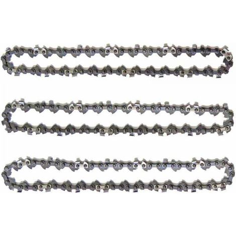Enowelir Lot De 3 Chaînes Pour Élagueuse Sur Perche 10 Pouces 25 Cm 40 Maillons Faible Rebond Compatibles Avec Plusieurs Marques (1/4)