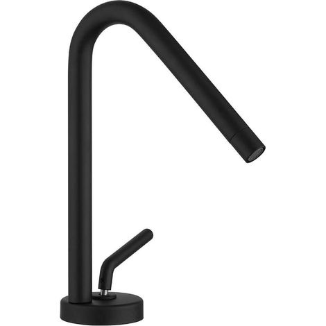 Rubinetto per lavabo nero opaco Lumos di Jacuzzi Rubinetteria per piletta click clack (1/2)