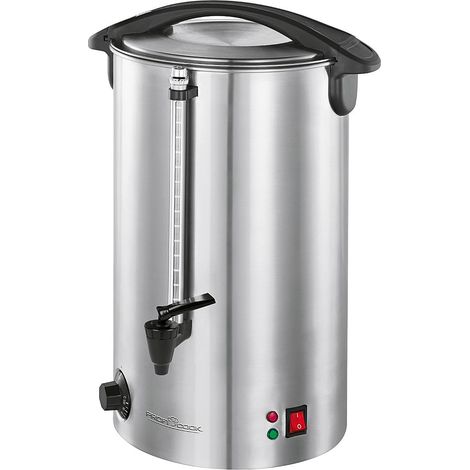 Percolateur 7L 1500W – Contrôle de température électronique 30-100°C – Élément chauffant dissimulé – Pour vin chaud, thé et café – Proficook