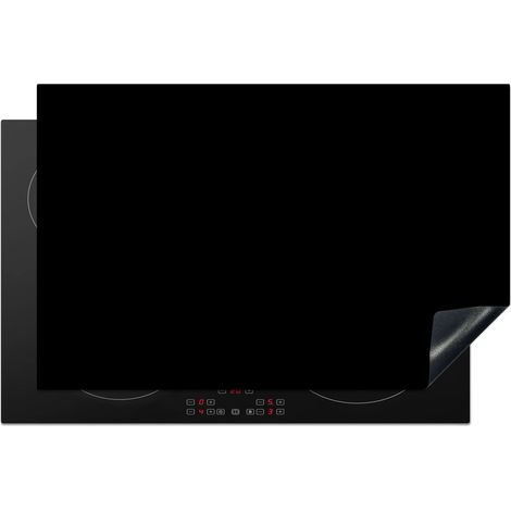 Induction Hob Protector Black - Solid color 80x52 cm