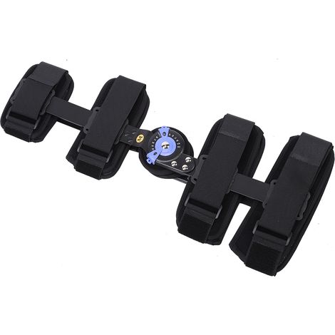 Attelle réglable pour jambe, hanche, genou, cheville, pied et fixation articulaire du genou (1/5)