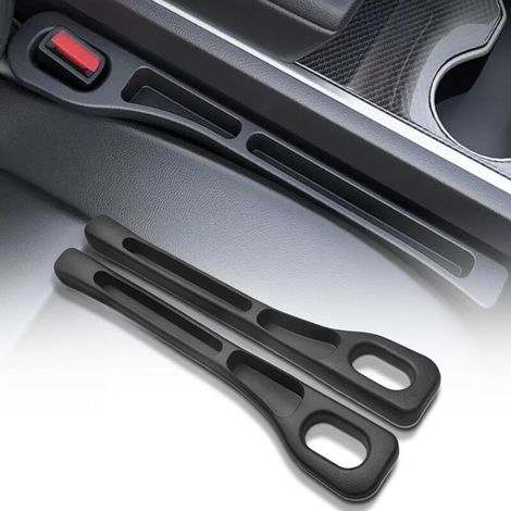 Pcs Interior Seat Fillers, Universal for Car Seat Gap, Gap Filler Pad for Car Seat, Car Gap Plug, Vehicle-Mounted Gap Leak-Proof Filling Strip (Black) (1/5)