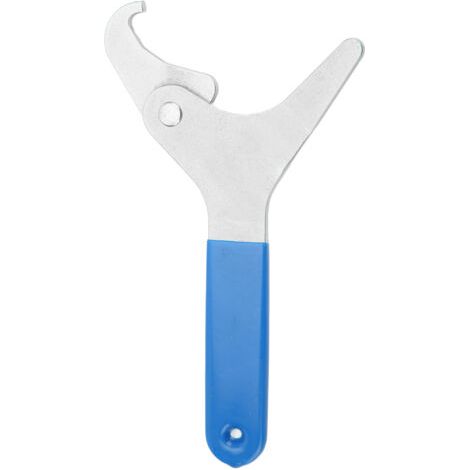 FOREHILL Clé à amortisseur pour moto, mâchoire à crochet réglable, antidérapante pour colliers à ressort de 35 mm à 75 mm (1/2)