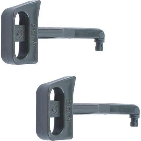 Kit Leviers de Choke pour Scie 281 288 Kit Leviers de Choke(2pcs) Compatibilité précise modèles 268, 61, 66, matériau plastique dur, installation simple outils (1/5)