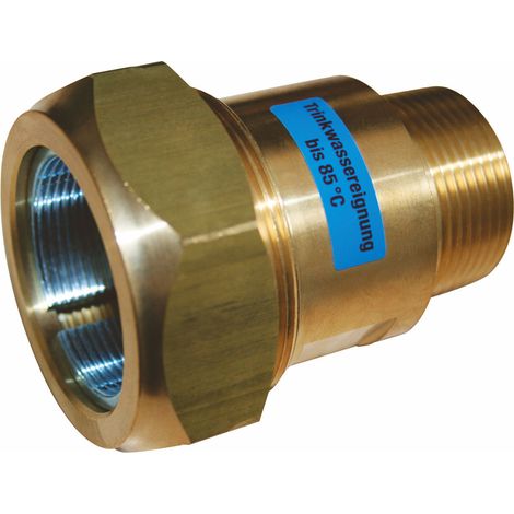 GEBO MS-Klemmverbinder, DN 32 - AG 1 1/4 Zoll x Ø 42,4 mm - für Stahlrohr (1/4)
