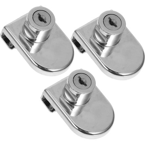 Sewroro Lot de 3 verrous sécurité pour armoires et tiroirs, idéal (1/5)