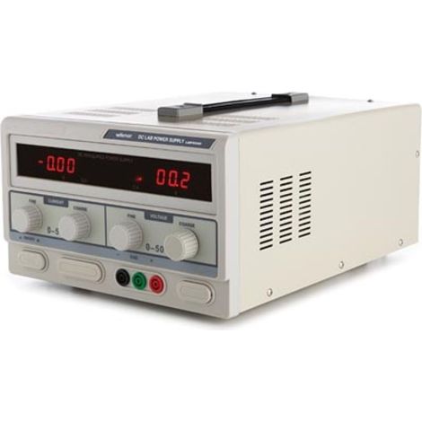 ALIMENTATION DE LABORATOIRE 0-50 VCC 0-5 A MAX AVEC DOUBLE AFFICHEUR LED VELLEMAN LABPS5005 (1/3)