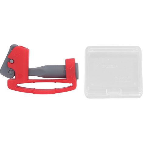 Auslösesperre und Ein-/Ausschalter für Dyson Staubsauger V6, V7, V8 und V10, rotes Zubehör mit grauem Schaft (1/5)