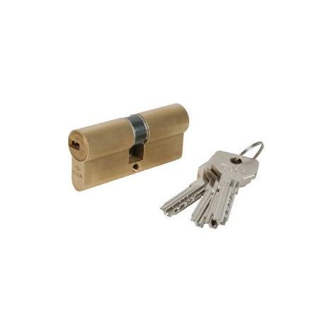 FPLUS bombillo amig mod.10000e 30-50 laton , 5 llaves con cabeza de plástico
6 pines / Muelles de acero inoxidable
Pasador antitaladro en cuerpo / 2 pasadores antitaladro en rotor