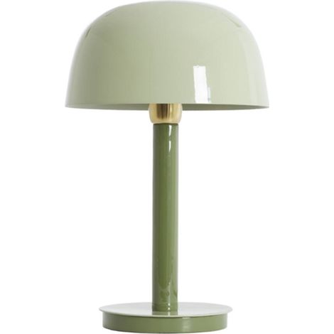 Light & Living - lámpara de mesa - Marivet - verde - metal - Ø