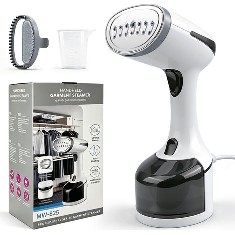 Defroisseur Vapeur Vertical Portable,1600 W et 250 ML Defroisseur Vetement,Chauffage rapide réglable en trois vitesses,Defroisseur Vetement Steamer pour les Déplacements et à la Maison (1/5)