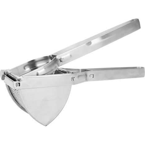 Pilon presse-purée en acier inoxydable pour pommes de terre, fruits et viande - Hachoir broyeur manuel multifonction pour cuisine. (1/5)