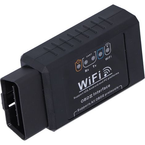 Outil de Diagnostic d'adaptateur de Scanner de défaut automatique professionnel de lecteur de Code de Wifi OBD2 pour IOS pour Android (1/5)