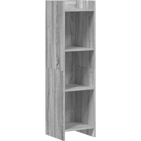 Bücherregal Grau Sonoma 30 x 30 x 111 cm Holzwerkstoff vidaXL (1/5)