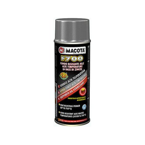 Macota F700 Fondo resistente alla alte temperature a base di zinco 700°C 400 ml (1/2)