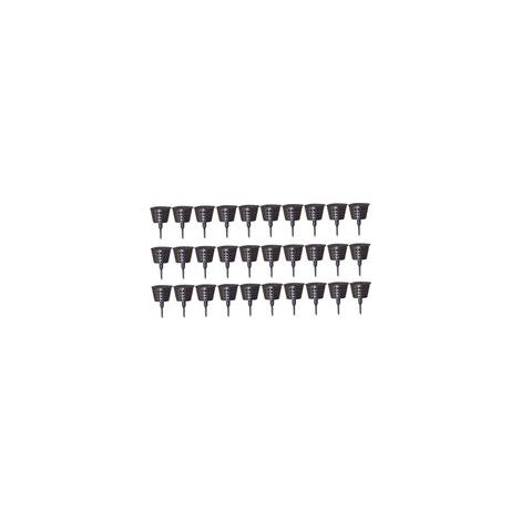 Fertilizer Basket Automatic Planting Nutrition Cups Plastic Garden Nursery Pots with Lid 30PCS Bonsai Fertilisers H219 (1/5)