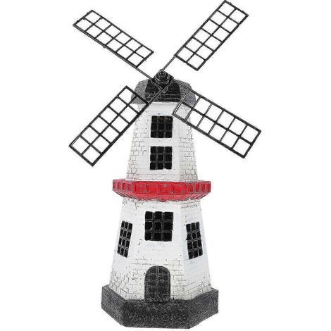 Moulin à vent solaire LED étanche pour jardin (1/3)
