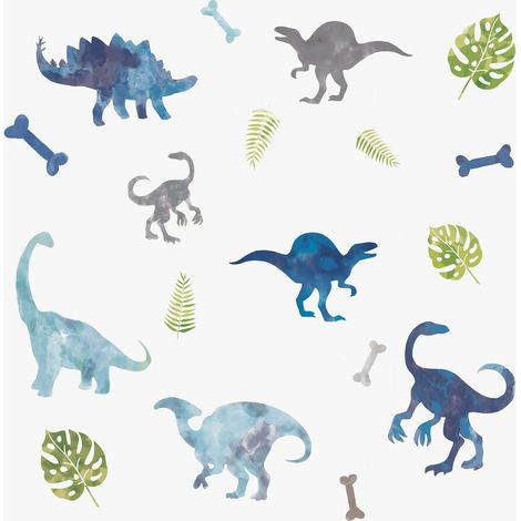 Stickers - Ensemble De Dinosaures - Hauteur 44,1 cm (1/3)