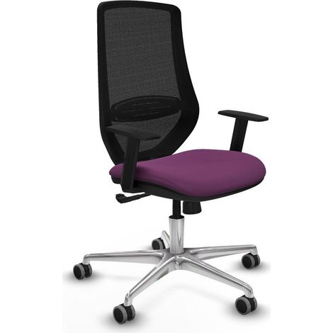 Piqueras y Crespo D086G0W Chaise de Bureau Violet Ergonomique (1/3)