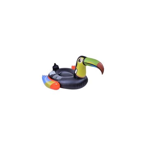 Gonfiabile Forma Di Tucano Materasso Galleggiante Piscina Spiaggia 128x104x60cm 016142 (1/5)