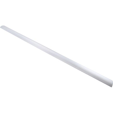 Rs Pro – Goulotte auto-adhésive 50mm – Alliage d'aluminium et PVC – Longueur 1m – Couleur gris – Passage de plancher (1/4)