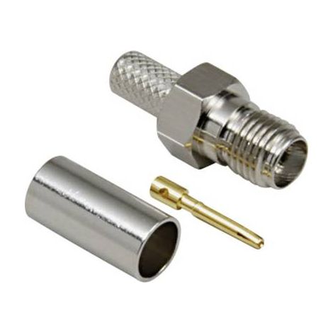 BKL Electronic 0409020 0409020 Connecteur SMA femelle, droit 50 Ω 1 pc(s) Y608901 (1/2)