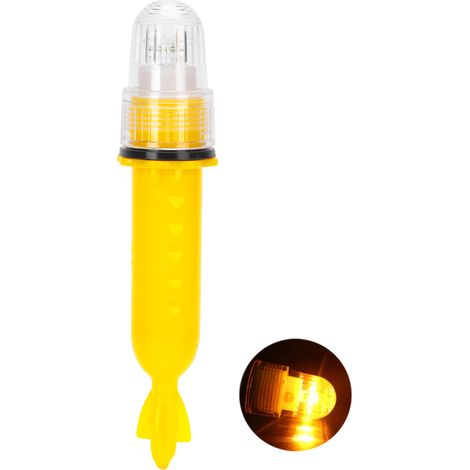 Balise lumineuse LED à contrôle intelligent, étanche IP65, pour la pêche de nuit en mer (jaune) (1/5)