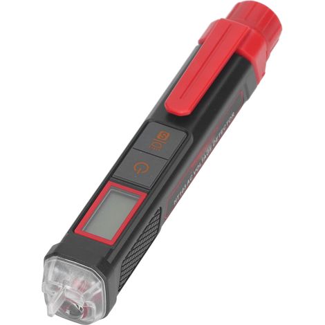 HT103 Wechselspannungsprüfer-Stift, wasserdicht, mit akustischem und optischem Alarm, 12–1000 V (1/5)