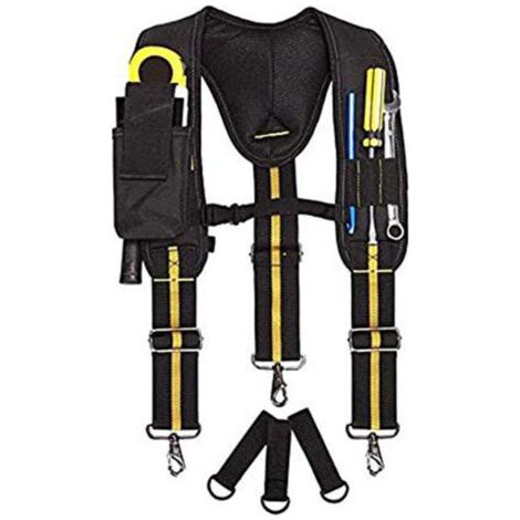 Bretelles réglables Ceintures Porte Outils Ceinture Bretelles Homme Outils Professionnel pour charpentier (1/5)