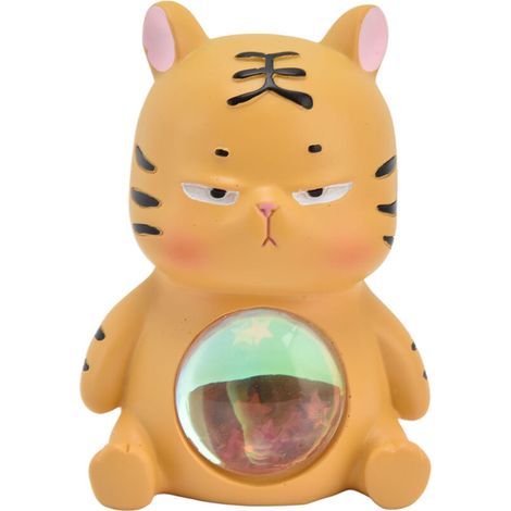 Lampe de Nuit en Forme de Tigre Orange, Design Mignon et Sécuritaire pour Chambre Enfant (1/5)