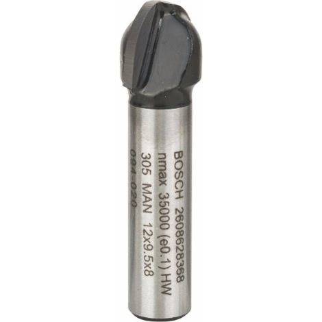 BOSCH - FRESA A RAGGIO CONCAVO 12x9,5x8 (1/4)