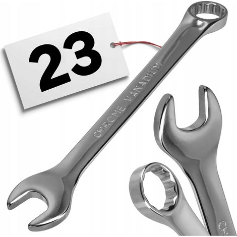 CLÉ À PLATE DE 23 mm CR-V ROBUSTE ET SOLIDE STANDARD (1/5)