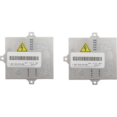 2X para 02-07- E46 E63 E64 650I 330Ci M3 X3 Módulo de control de la unidad de control de la bombilla del balasto de faros de xenón HID