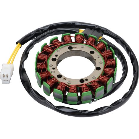 Stator ignition coil adapter for Neo Crypton 115 motorcycles, compatible with Yamaha Neo 115 2008-2012 and Crypton 115 2010-2014 magneto ignition coils.--DTEKGAZ