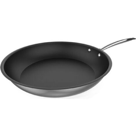 Cecotec Polka Pan Classy 28cm 18/10 Stainless Steel Frying Pan – Non-stick coating, riveted handle, induction compatible