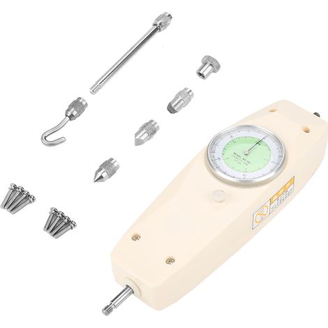 100N Analog-Dynamometer Kraftmessgerät Prüfgerät Zug- und Druckkraftmesser (1/5)