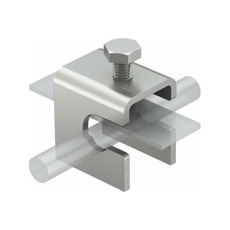 OBO Bettermann VARIO-Erdklemme für Armierung 8-14mm 50x40x70 Stahl, 25 Stück, 5014476 (1/5)