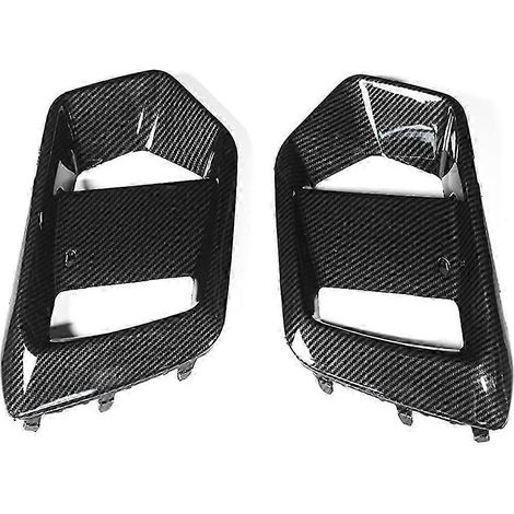 Accessoires extérieurs compatibles avec Ford Focus 2015-2018 : cadre de phares antibrouillard, caches de phares antibrouillard, grille de phares antibrouillard en carbone. (1/5)