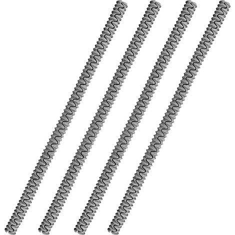 Protectores de silicona para rejilla de horno (4 piezas, 36 cm/14,17 pulgadas) para proteger contra quemaduras. (1/5)
