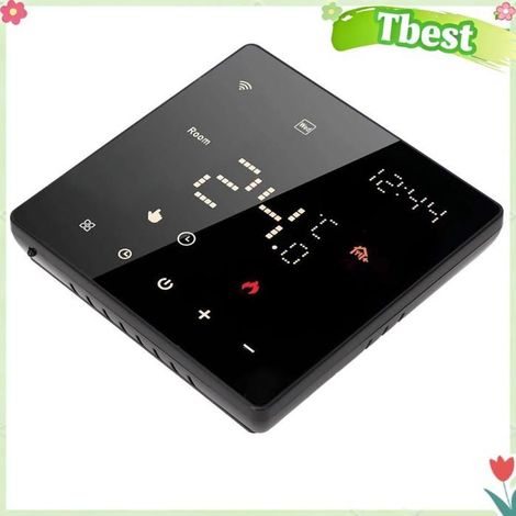 Thermostat WiFi - TBEST - Thermostat domestique intelligent - Programmation 7 jours - Contrôle via application - 16A (1/5)