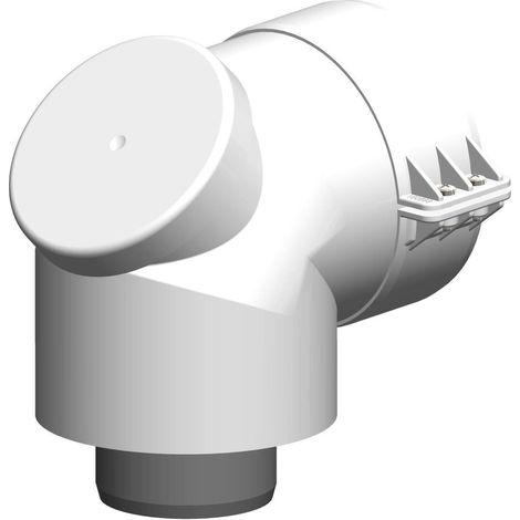 Atec Kontroll-Bogen PolyTwin konzentrisch, DN 60/100 (1/2)