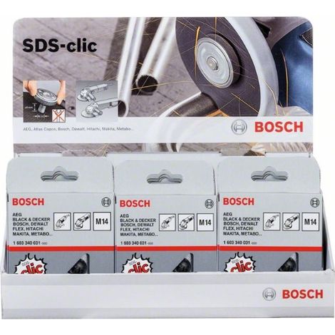Mutter à serrage rapide SDS, épaisseur de 13 mm, 15 pièces