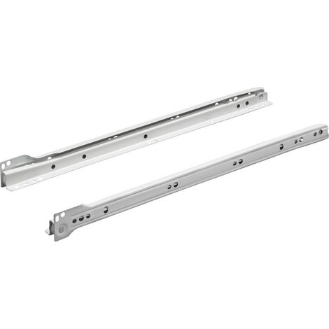 Hettich Rollschubführung Teilauszug 500 mm - 2 Stück Möbelbeschläge