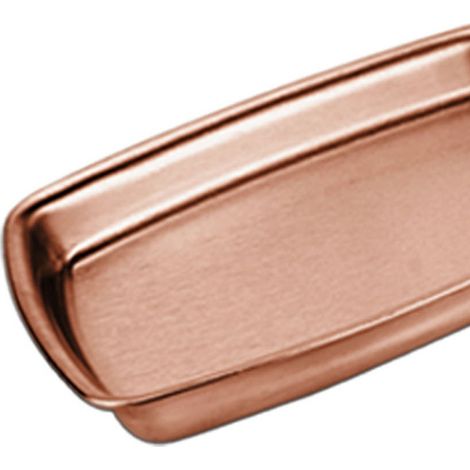 Quadratischer Schöpfkellenhalter aus Edelstahl 304, Ablage für Spatel, Sieb, Aufbewahrungsgestell für Reislöffel, Roségold (1/5)