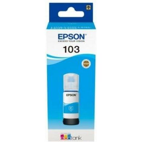 Epson EcoTank cyan T 103 65 ml T 00S2 Druckerpatronen