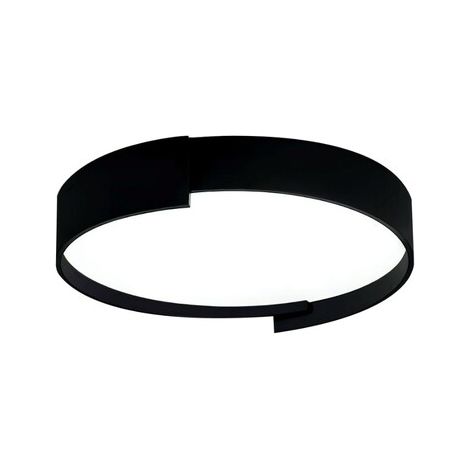 Plafonnier LED rond noir 50cm 48W var. Laleh Rabalux (1/5)