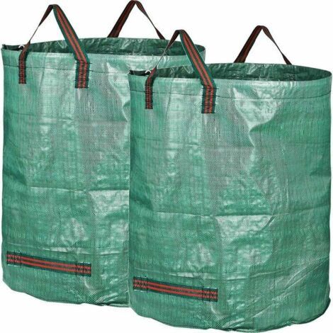 2X Sacs de Jardin 500L indéchirables 80x100CM (1/4)